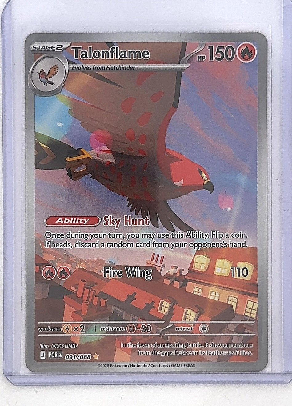 Talonflame - 091/088 #091/088 — front