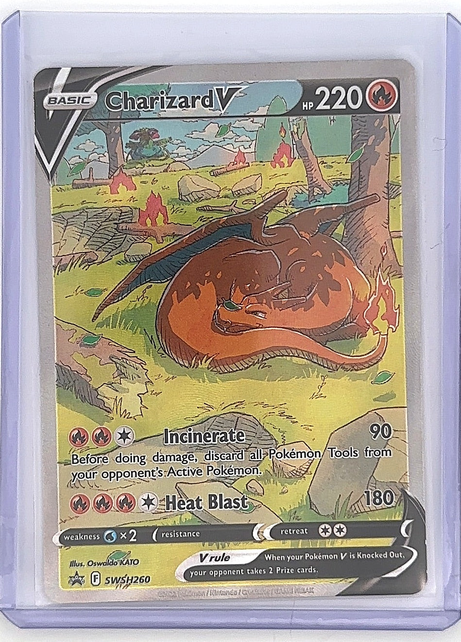 Charizard V - SWSH260 #SWSH260 — front