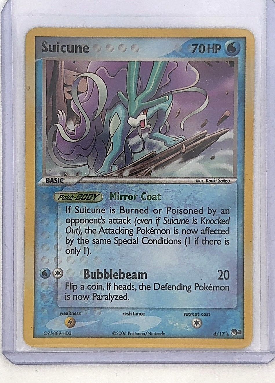 Suicune #004/017 — front