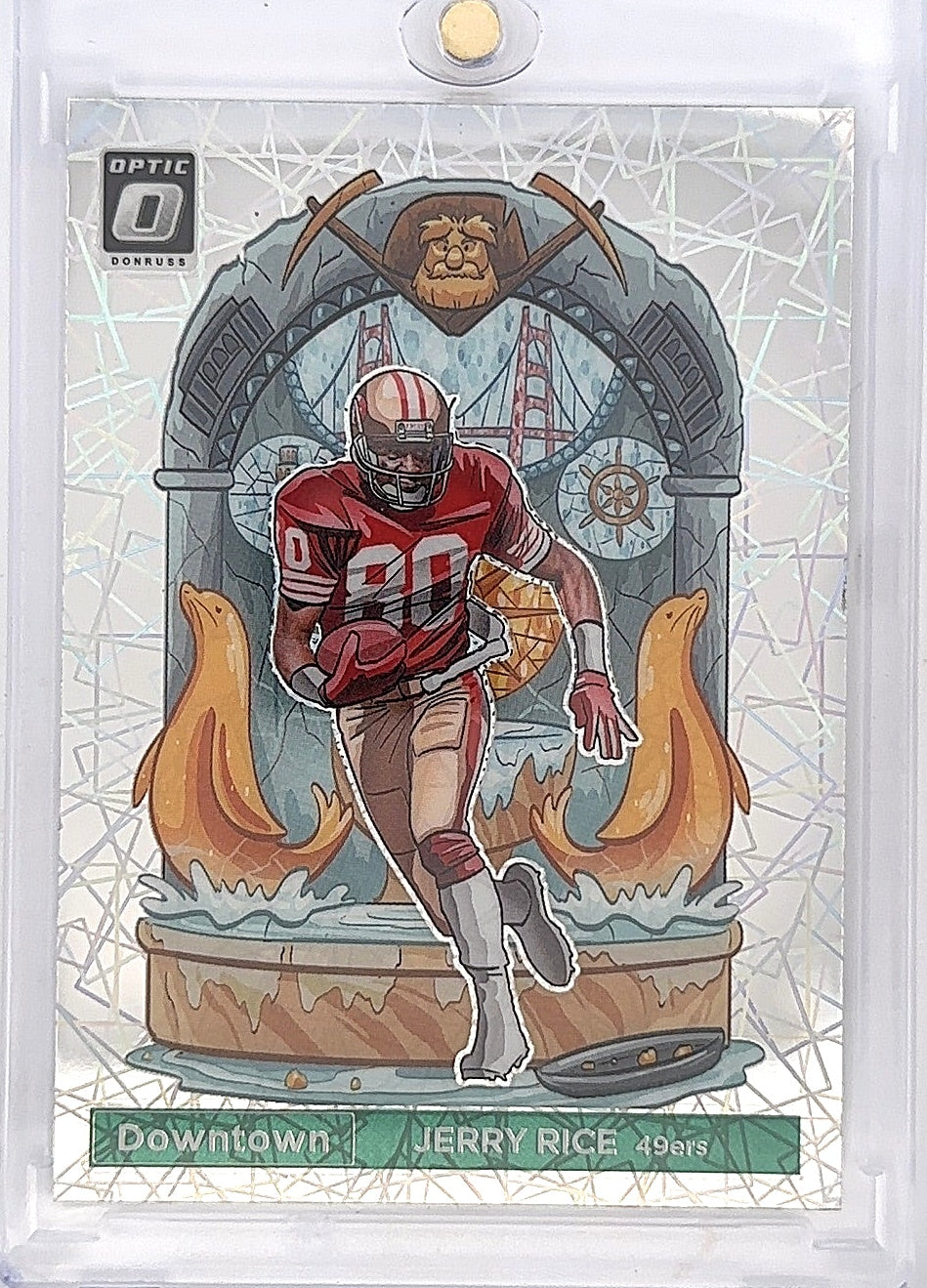 Jerry Rice Downtown Optic #D-20 — front