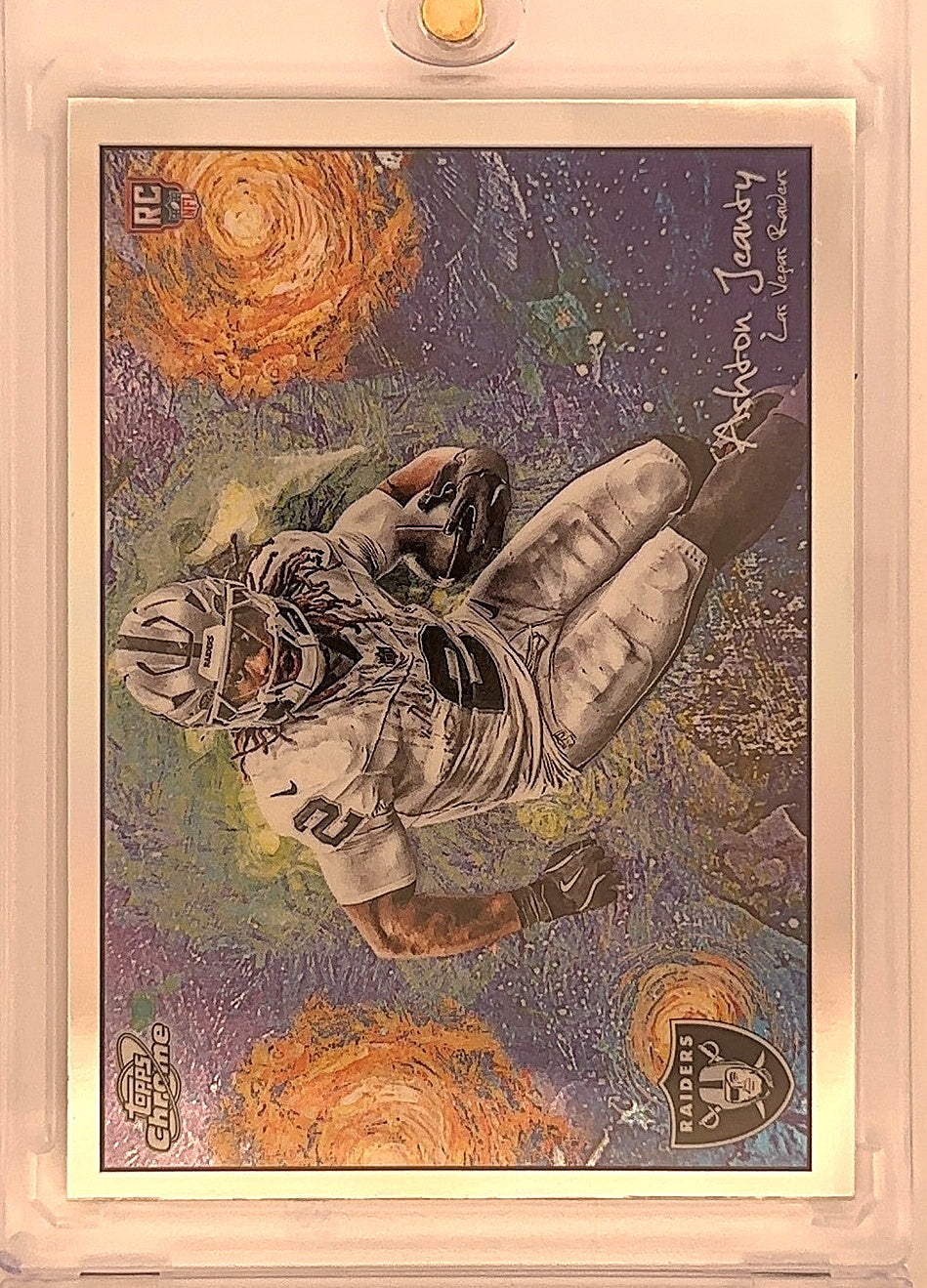 2025 Topps Cosmic Chrome Stars in the Night Ashton Jeanty #STN-4 — front