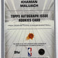 2025 Topps Chrome Autograph Issue Rookie Khaman Maluach #TAIR-KM AUTO — back