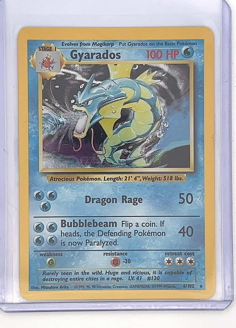 Gyarados #006/102 — front