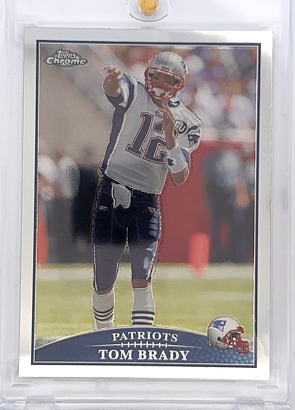2009 Topps Chrome Tom Brady #TC70 — front