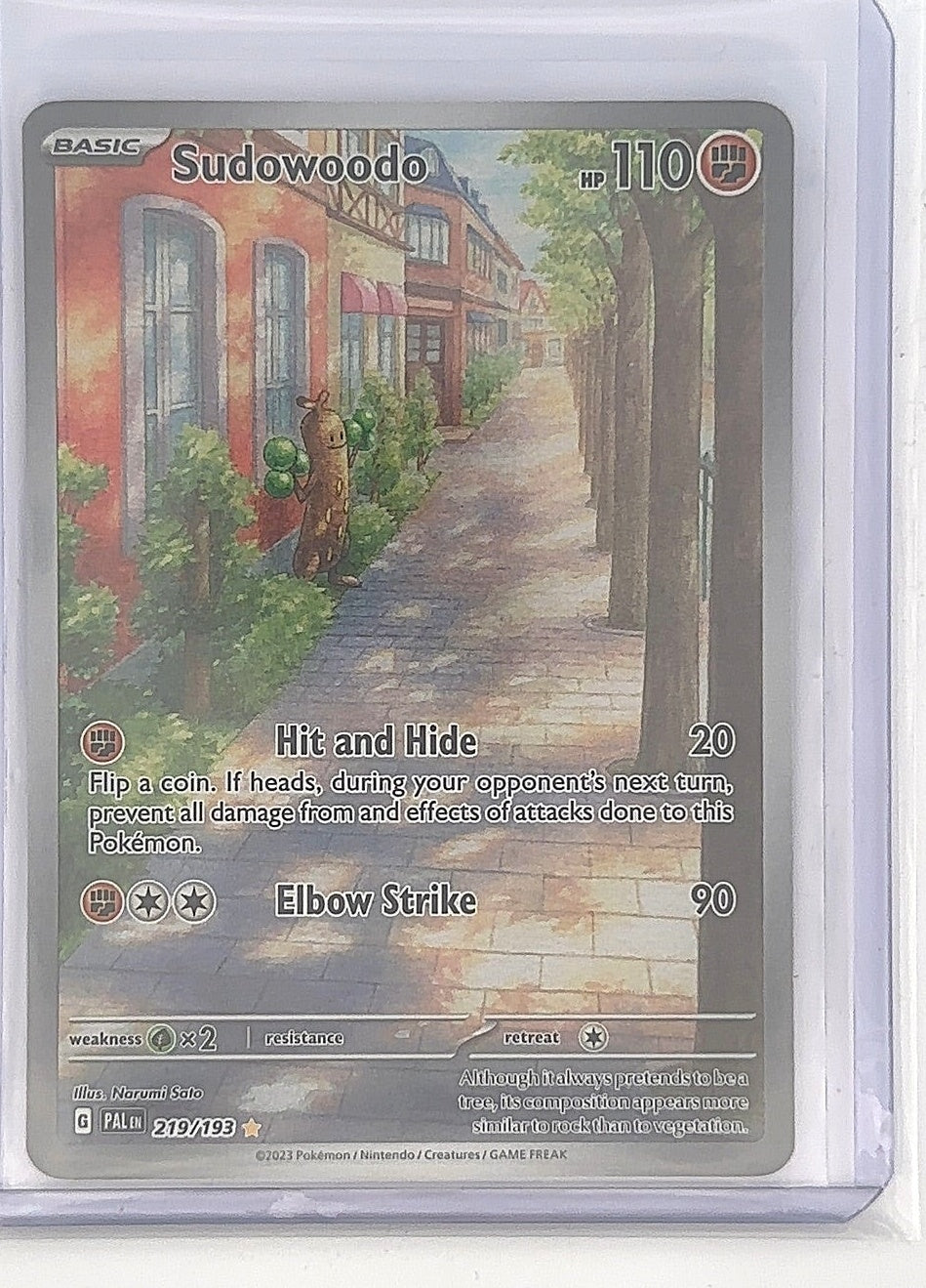 Sudowoodo - 219/193 #219/193 — front