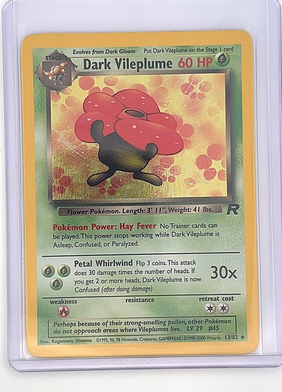 Dark Vileplume (13) #13/82 — front