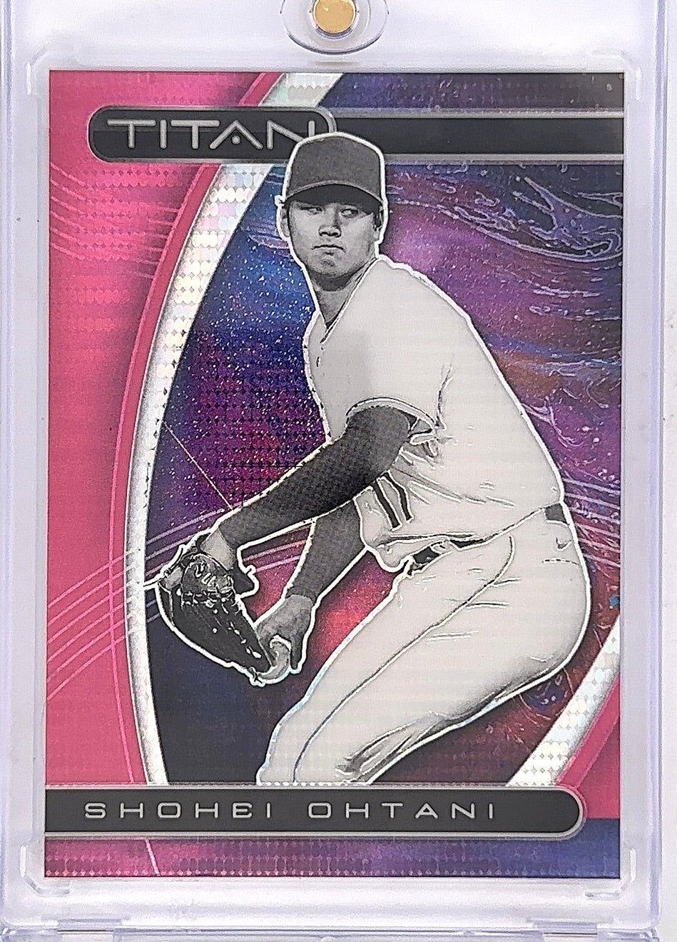 2021 Panini Chronicles Titan Shohei Ohtani [Pink Pulsar] #6 — front