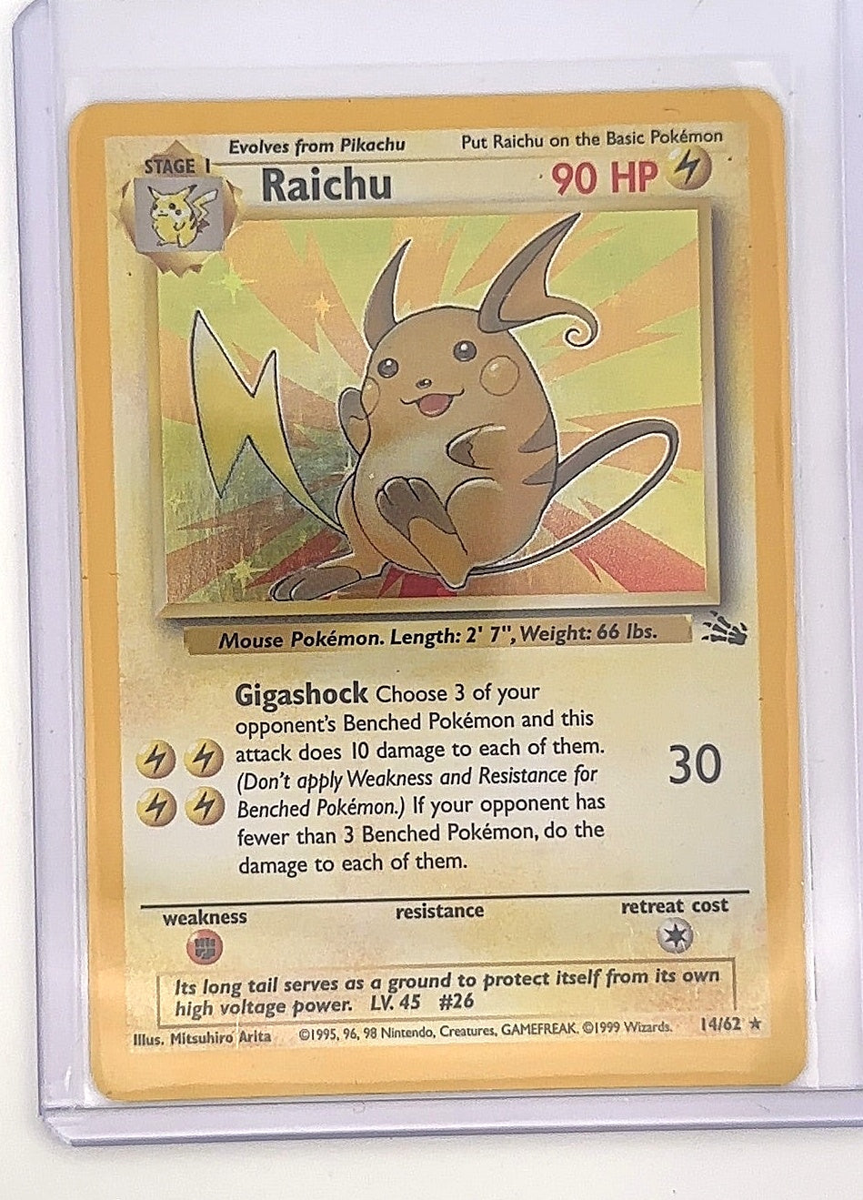 Raichu (14) #14/62 — front