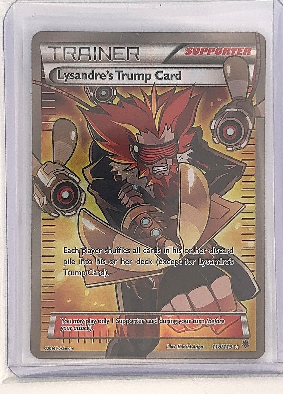 Lysandre's Trump Card (118 Full Art) #118/119 — front