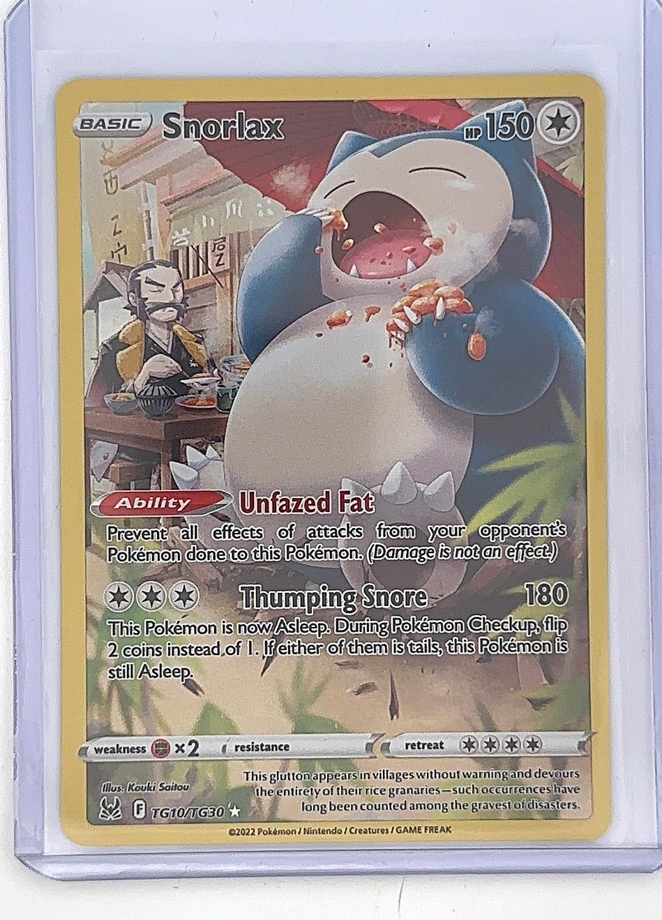 Snorlax #TG10/TG30 — front