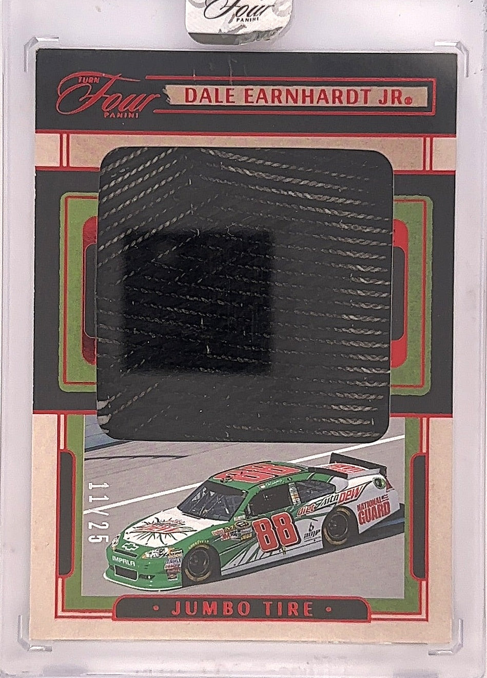 Dale Earnhardt Jr Jumbo Tire Patch /25 — front