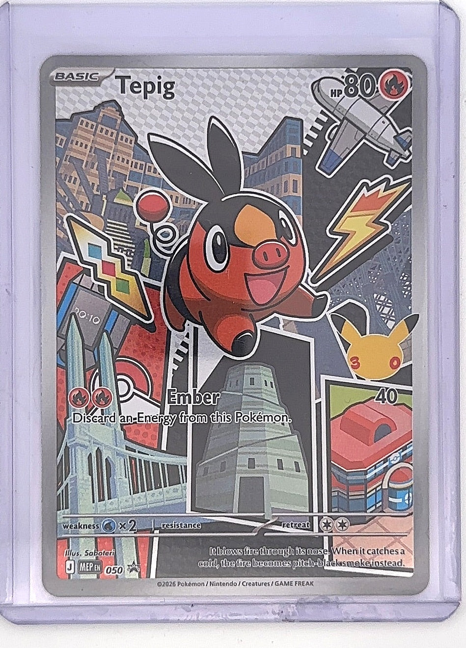 Tepig - 050 #050 — front