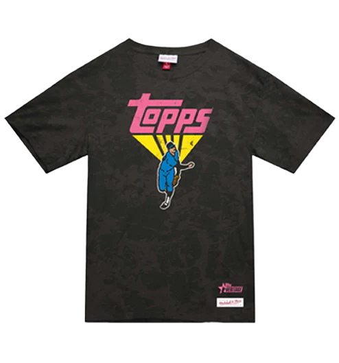 Topps Heritage Black Mineral Wash Tee