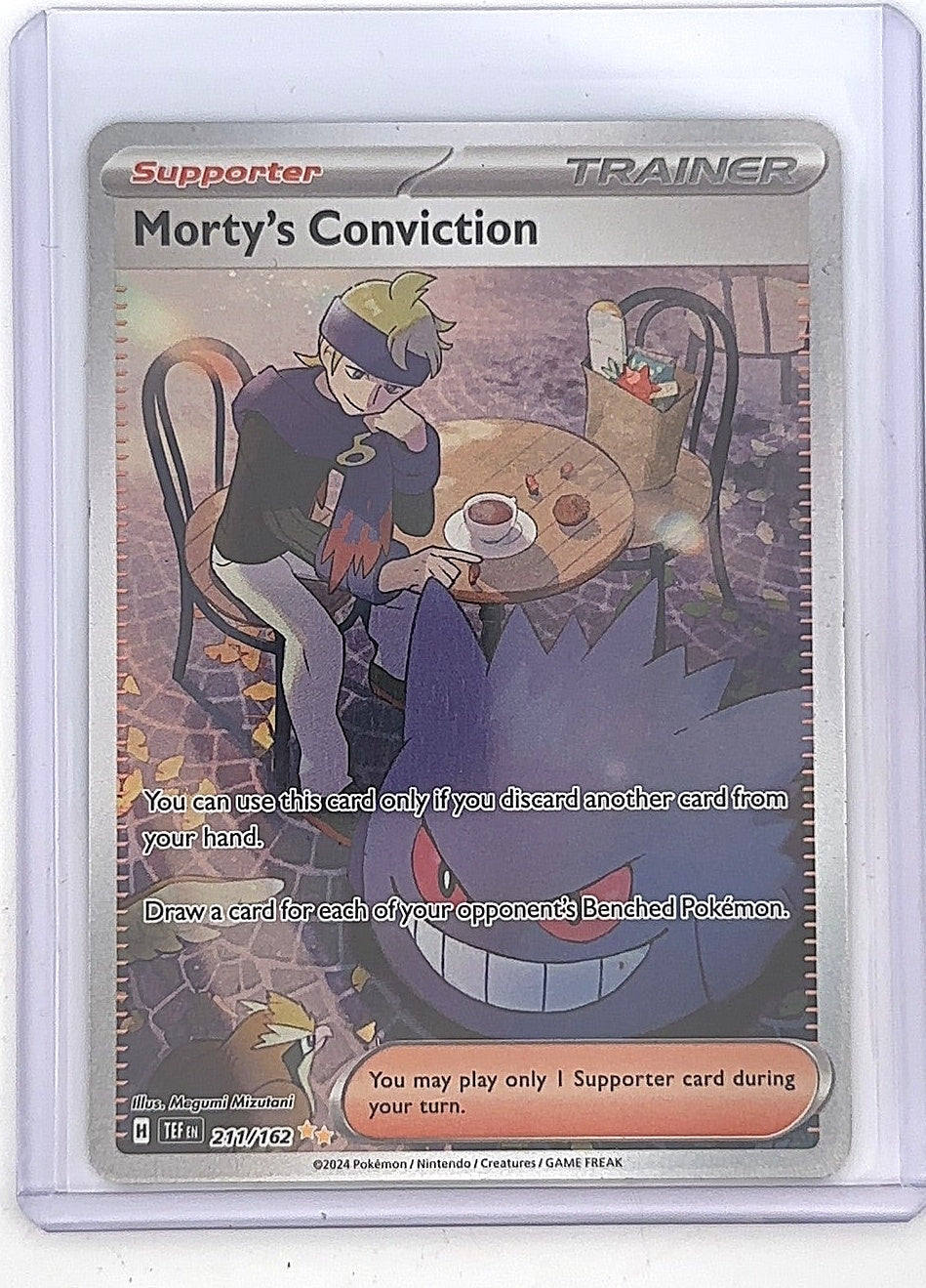 Morty's Conviction - 211/162 #211/162 — front