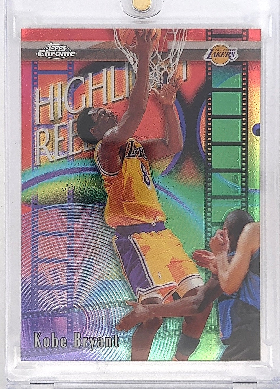 2000 Topps Chrome Highlight Reels Kobe Bryant #HR4 — front