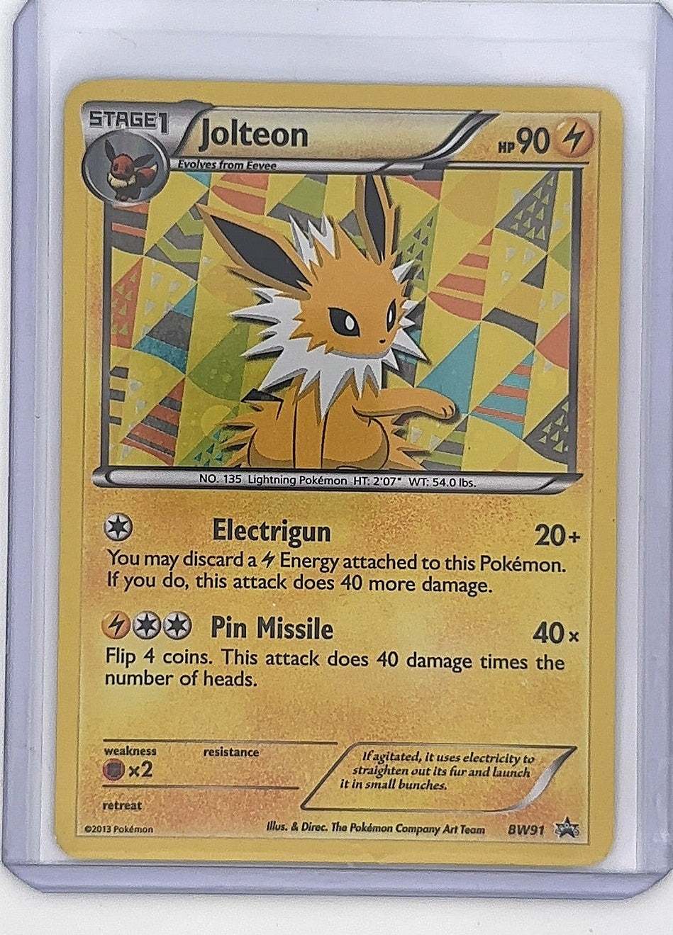 Jolteon - BW91 #BW91 — front