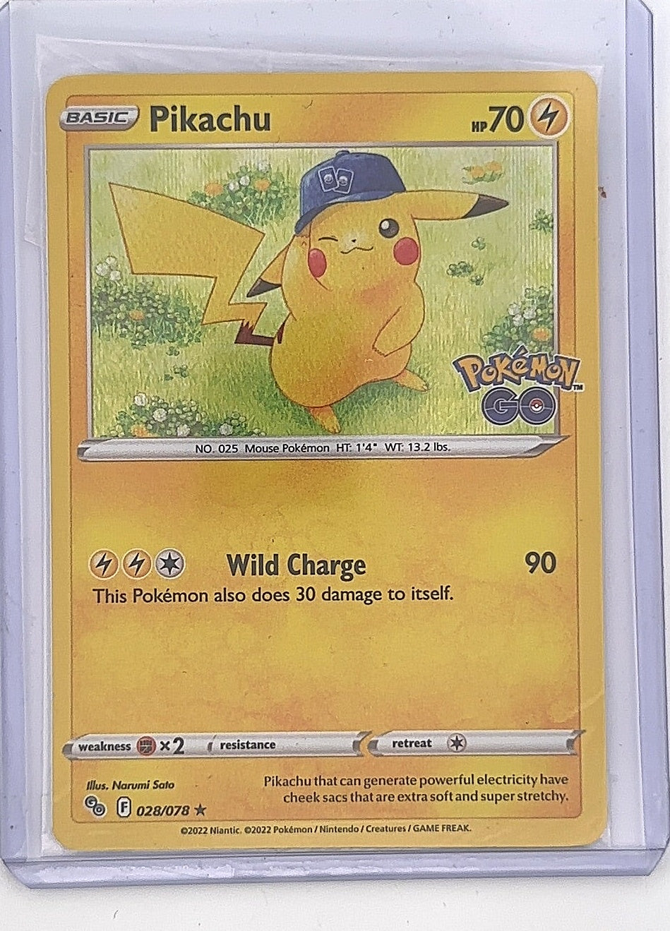 Pikachu (28) #028/078 — front