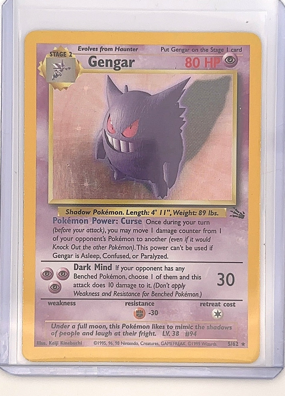 Gengar (5) #05/62 — front
