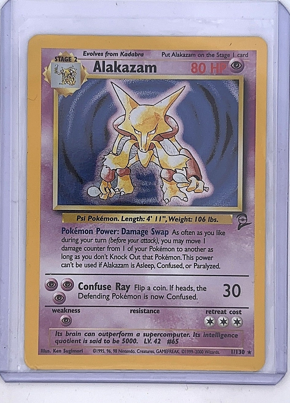 Alakazam #001/130 — front