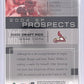 2004 SP Prospects Yadier Molina RC [Red] #140 — back
