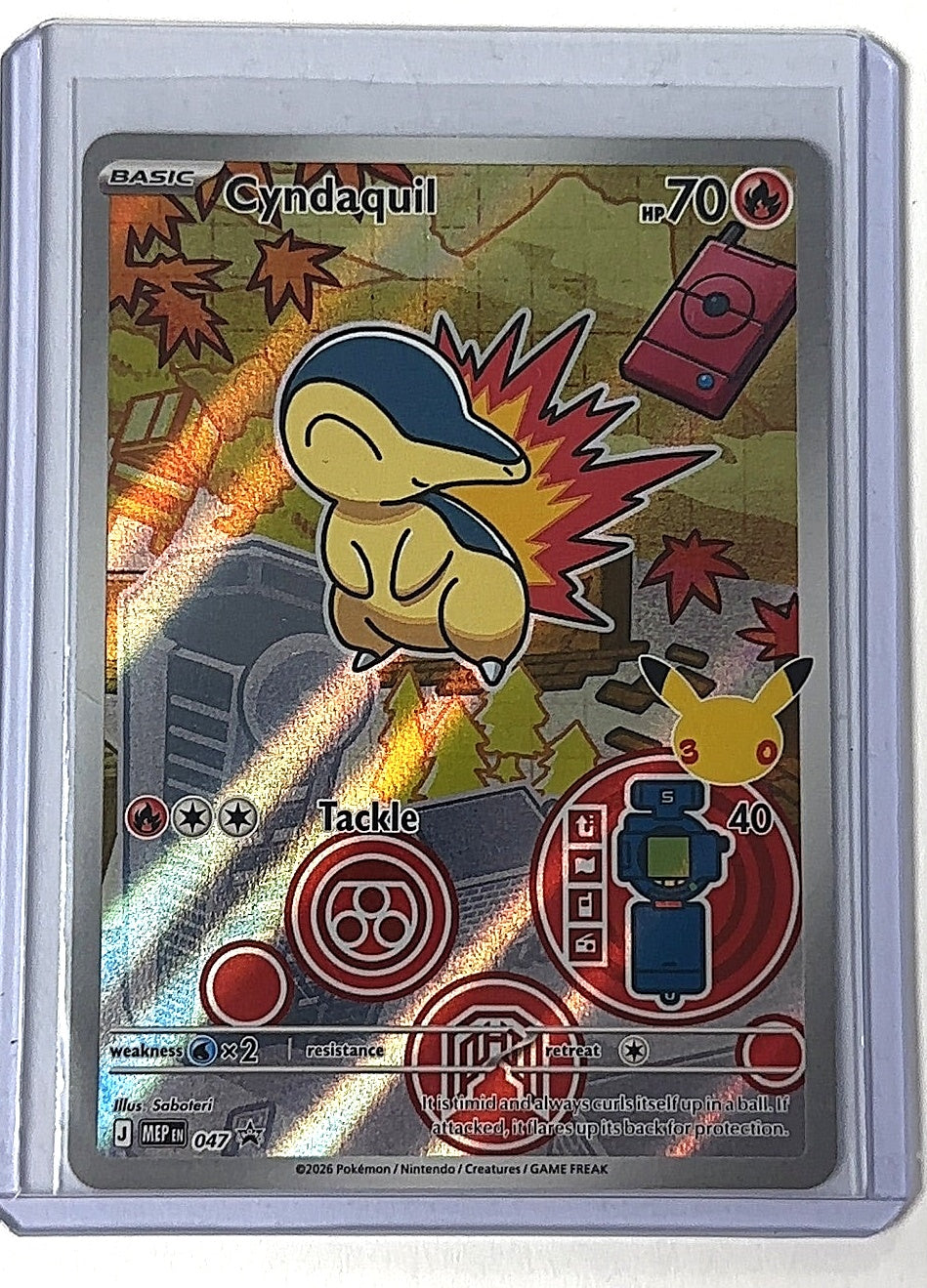 Cyndaquil - 047 #047 — front