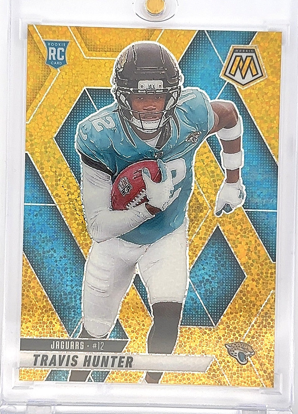 Travis Hunter Gold Mosaic #301 11/24 — front
