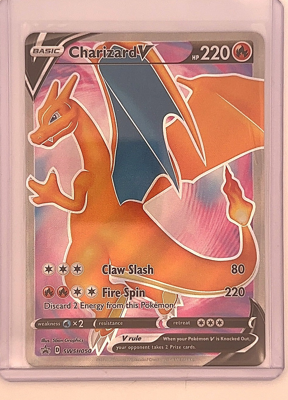 Charizard V - SWSH050 #SWSH050 — front