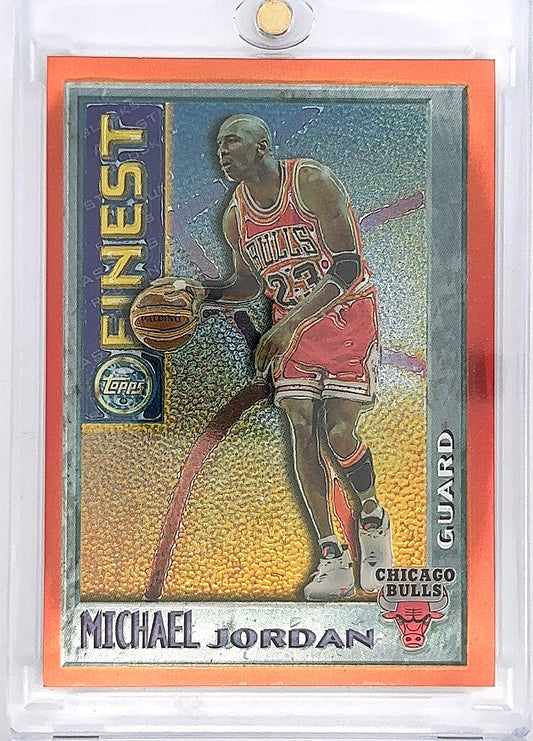 1995 Finest Mystery Michael Jordan [Orange Bordered] #M1 — front