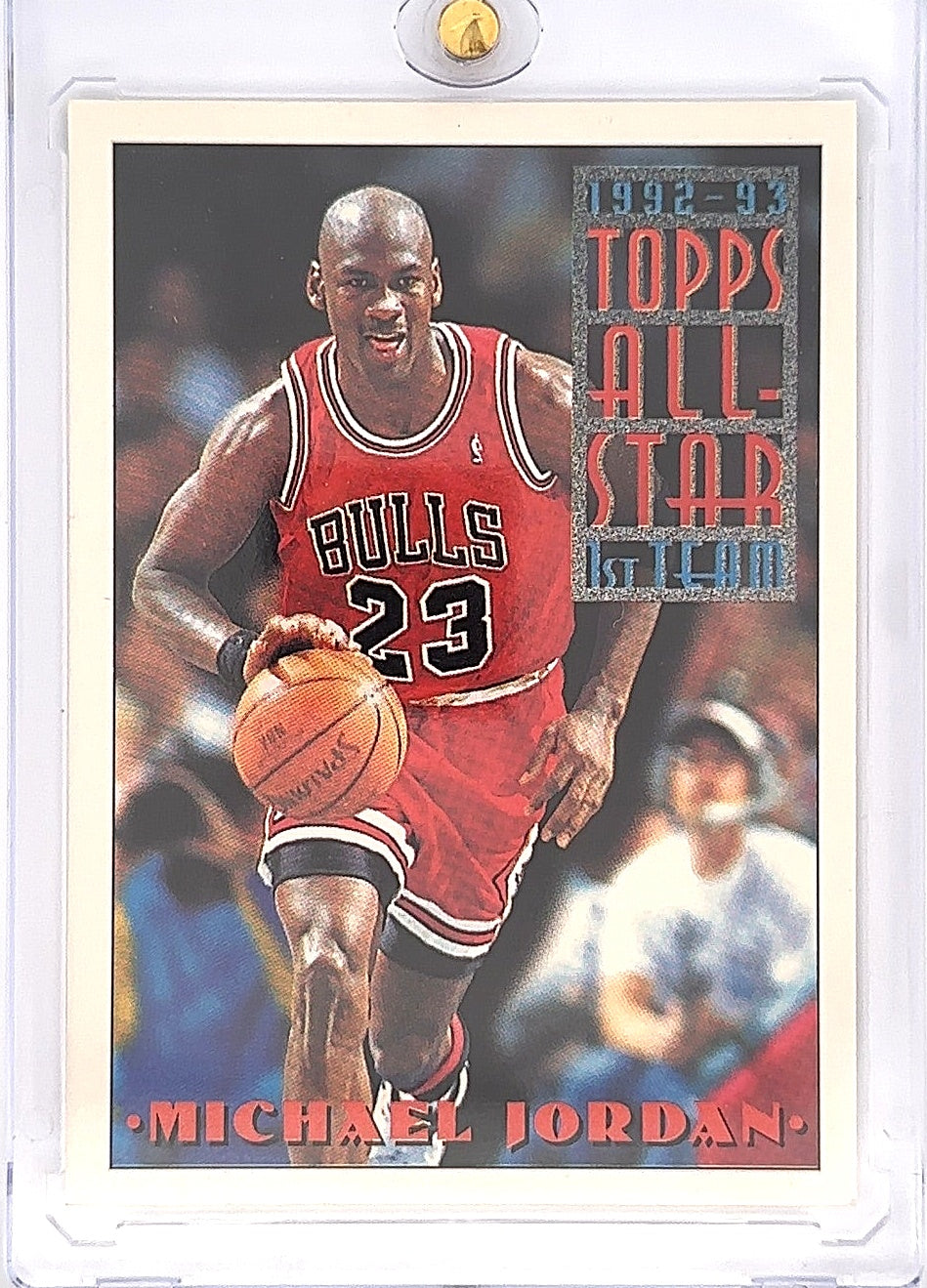 Michael Jordan Topps All-Star 1st Team — front