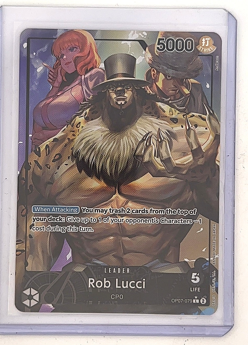 Rob Lucci - One Piece — front