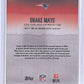 2025 Topps Signature Class Drake Maye [Magenta Refractor Chrome] #38 — back