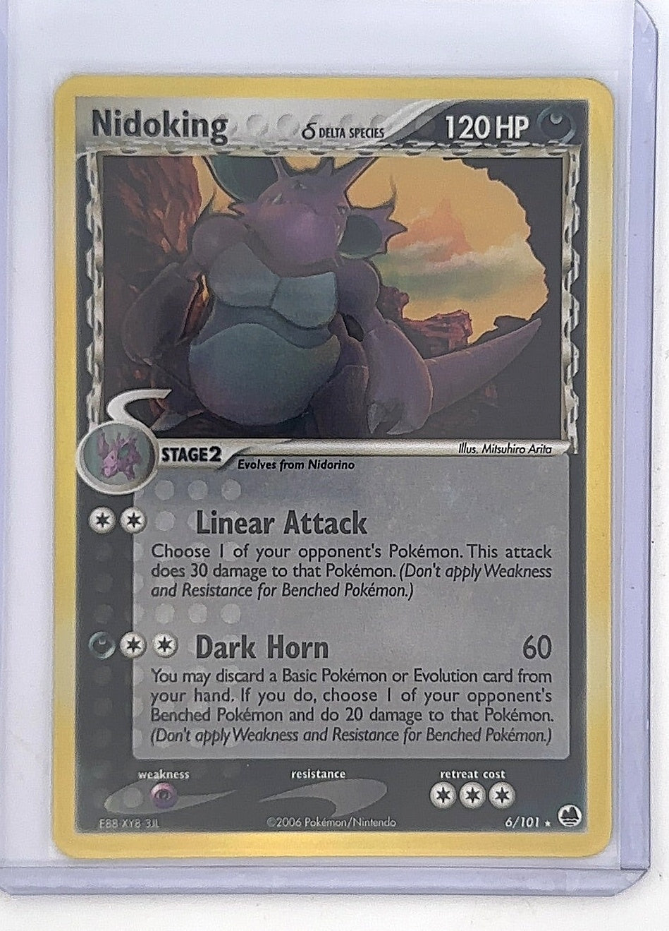 Nidoking (Delta Species) #6/101 — front