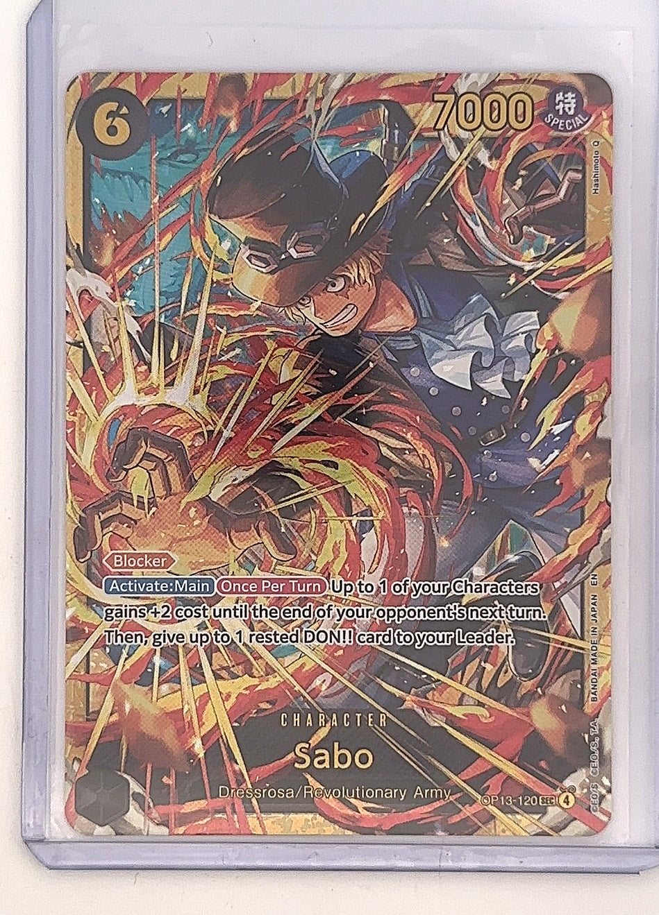 Sabo OP13-120 — front