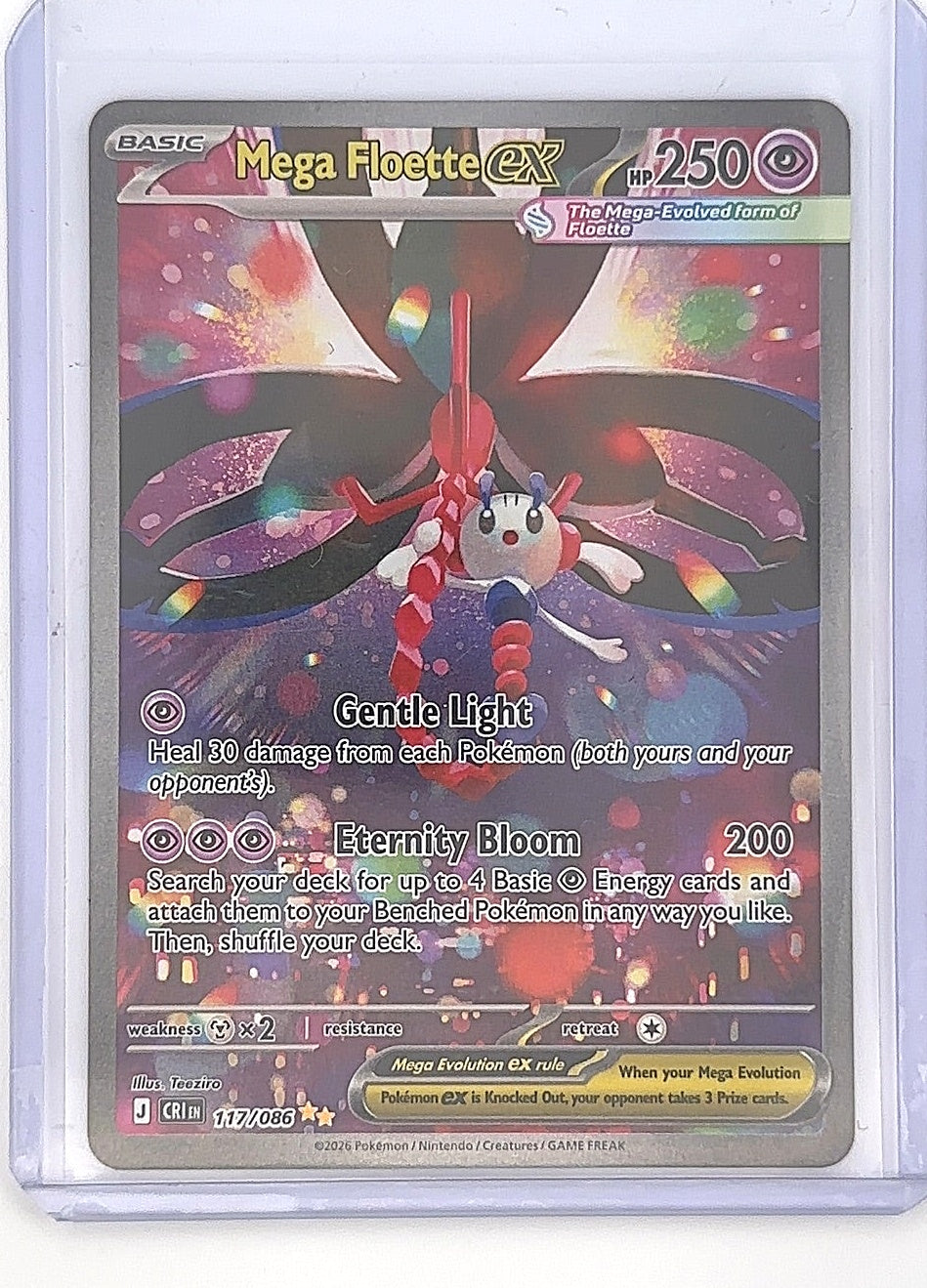 Mega Floette ex - 117/086 #117/086 — front