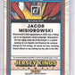 2026 Panini Donruss Jersey Kings Jacob Misiorowski [Blue Ice] #JK-JM — back