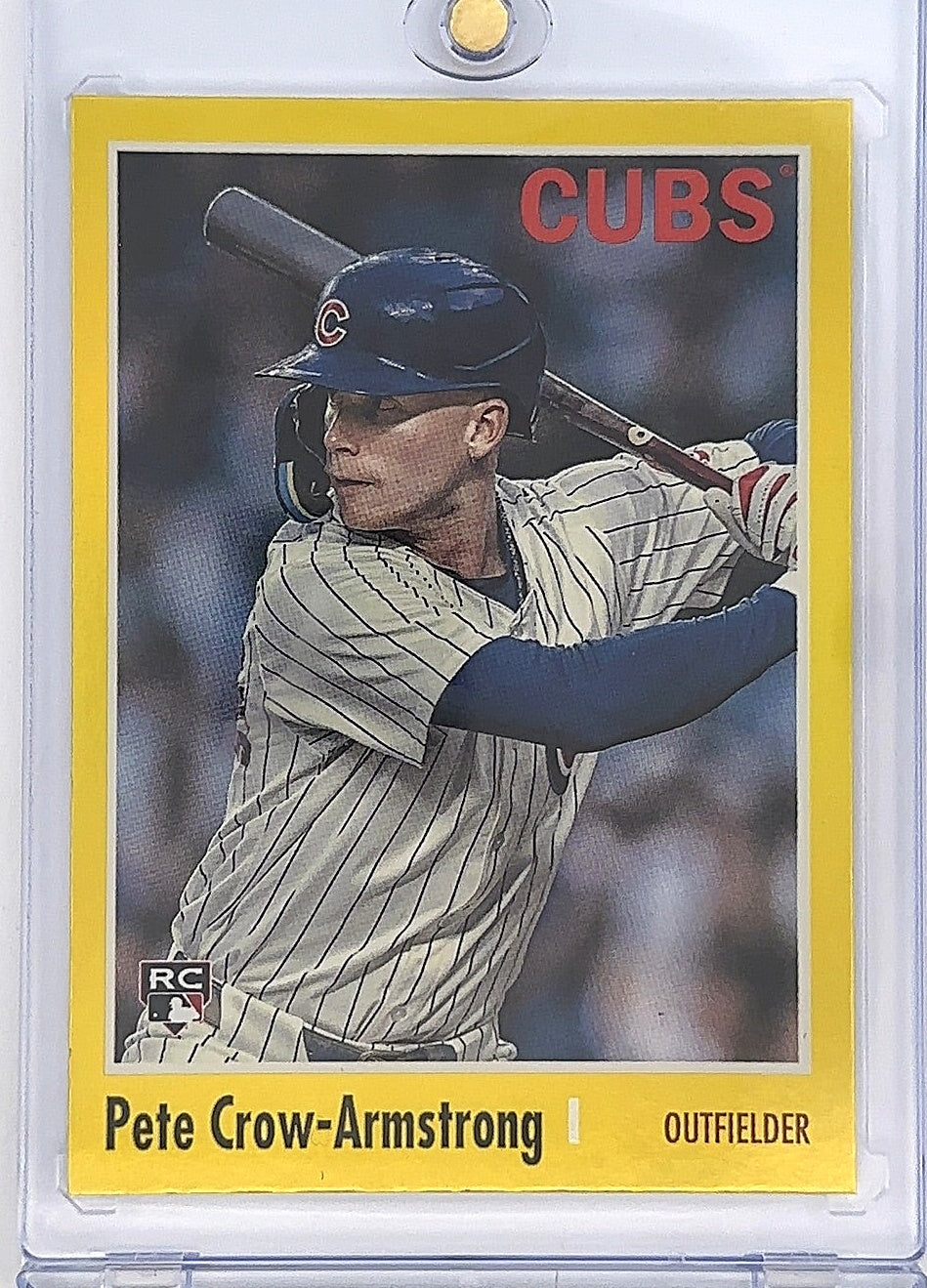 2024 Topps Archives Pete Crow-Armstrong [Yellow Foilboard] #146 — front