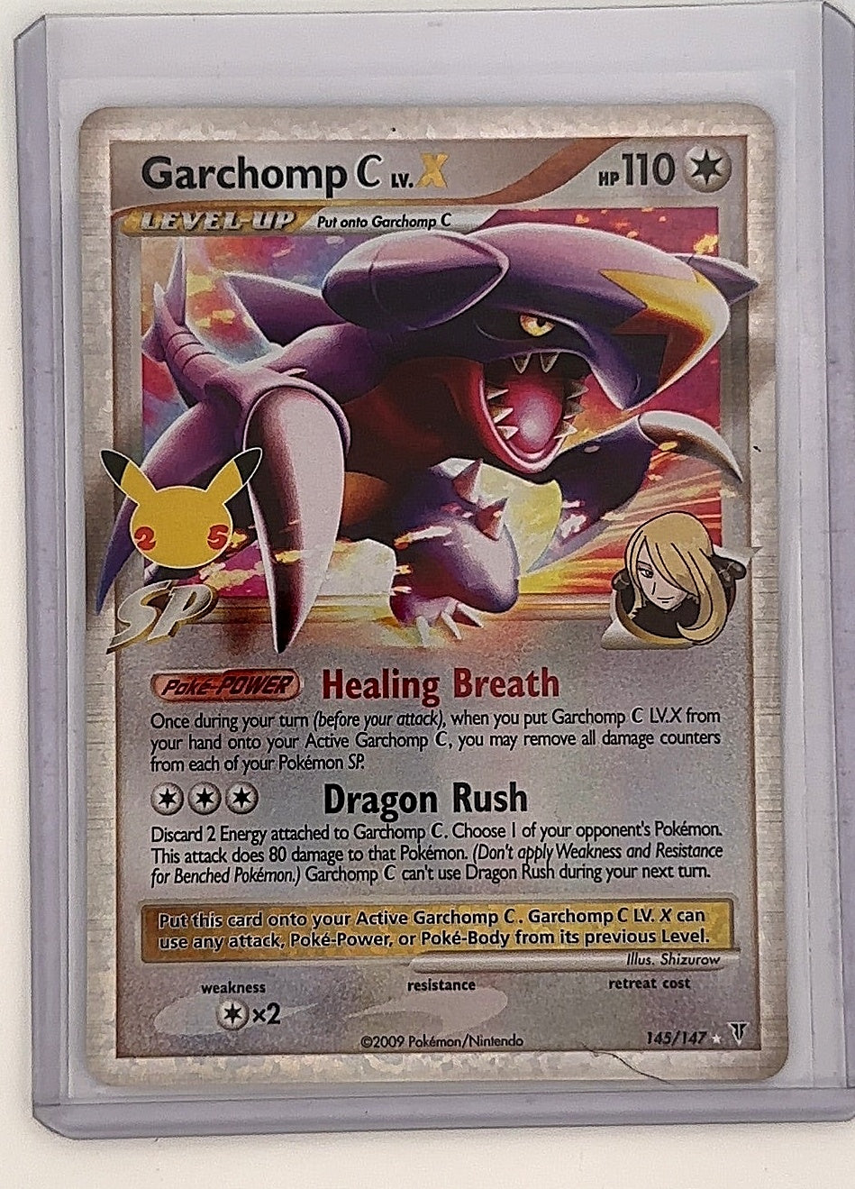 Garchomp C Lv.X #145 — front
