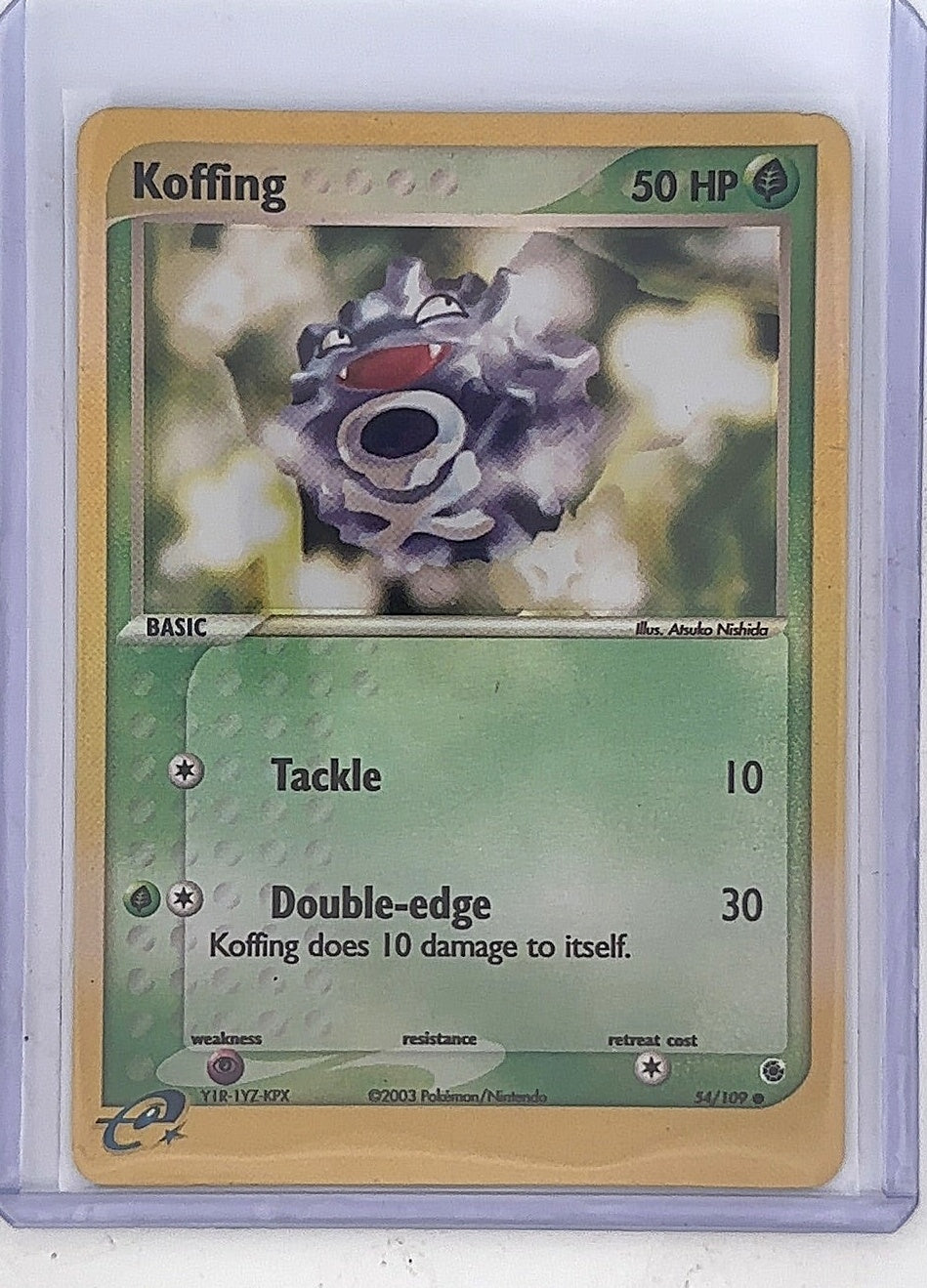 Koffing #54/109 — front