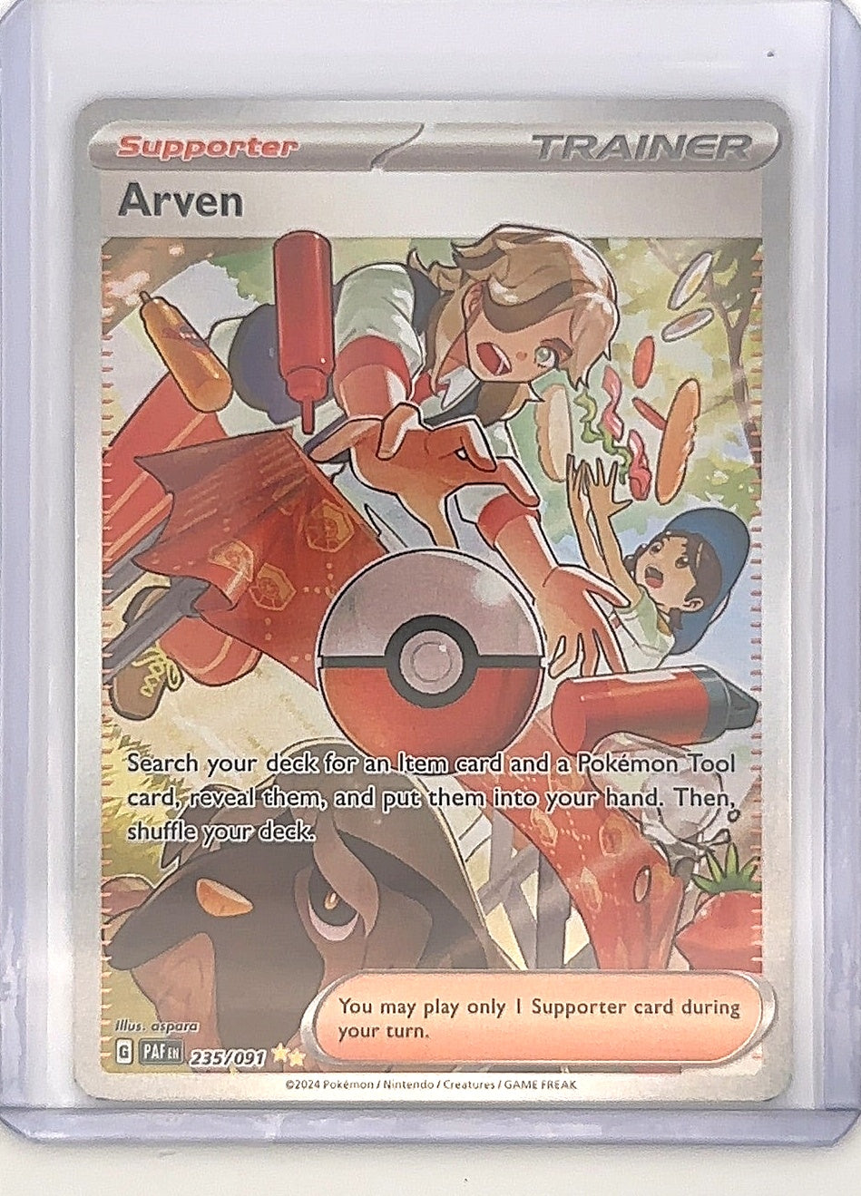 Arven #235/091 — front