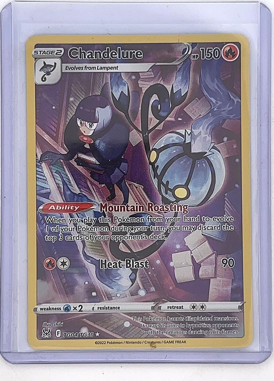 Chandelure #TG04/TG30 — front
