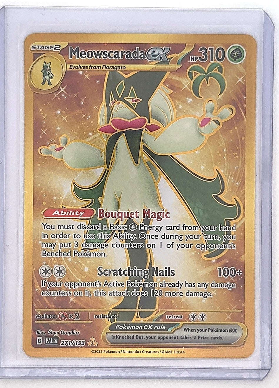 Meowscarada ex - 271/193 #271/193 — front