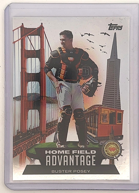 2022 Topps Home Field Advantage Buster Posey #HA-9 — front