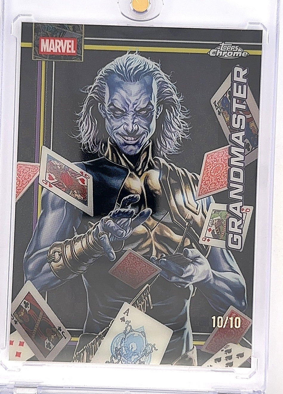 Grandmaster 2026 Topps Chrome Black X-fractor /10 — front