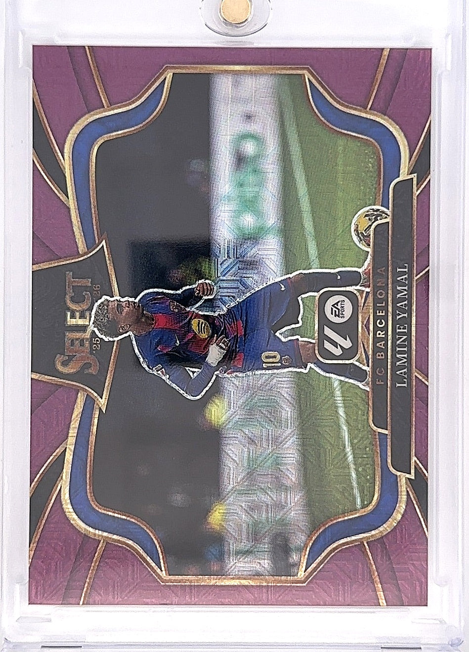 Lamine Yamal 2025 Select Purple Mojo Field Level — front