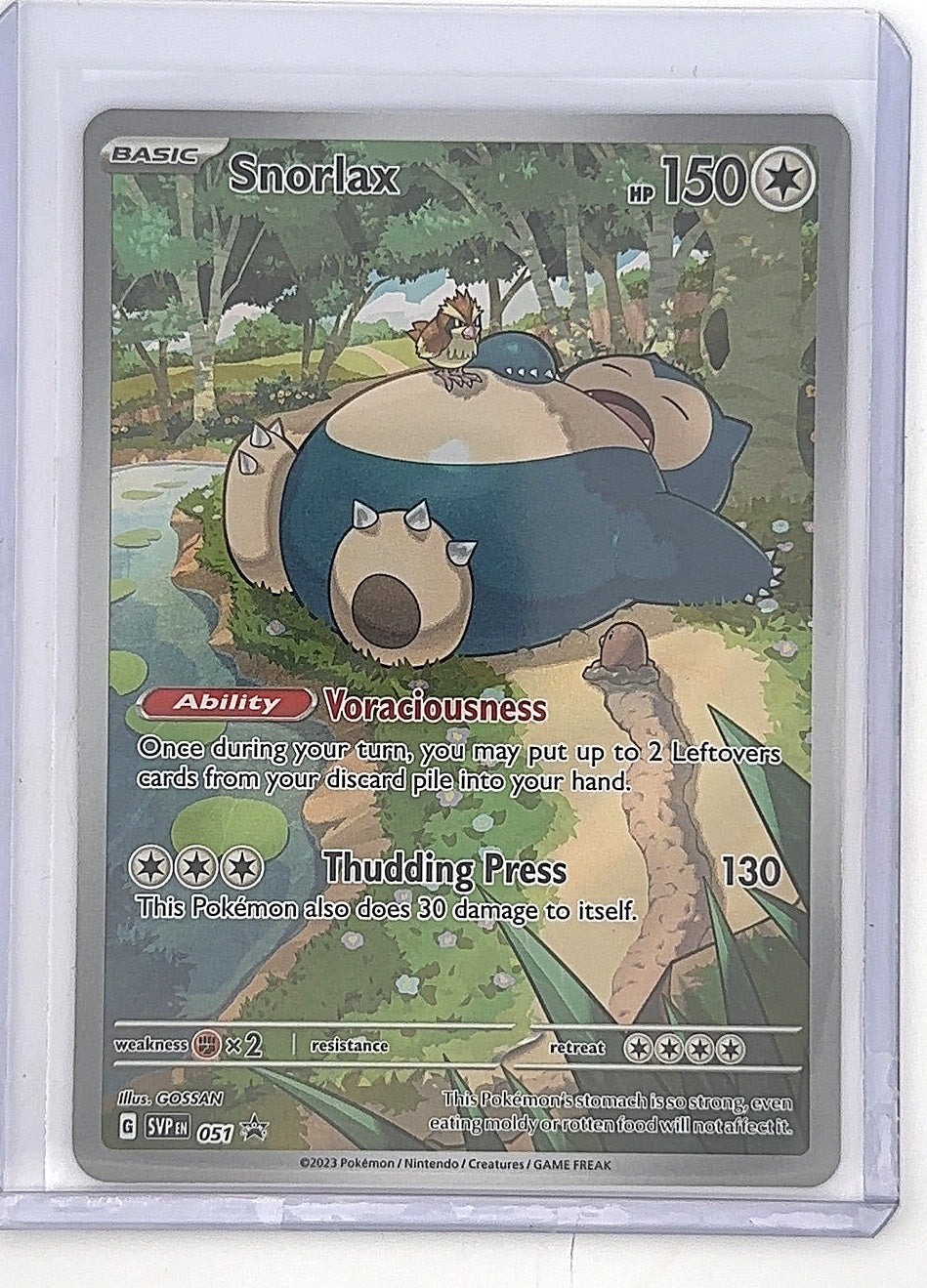 Snorlax - 051 #051 — front