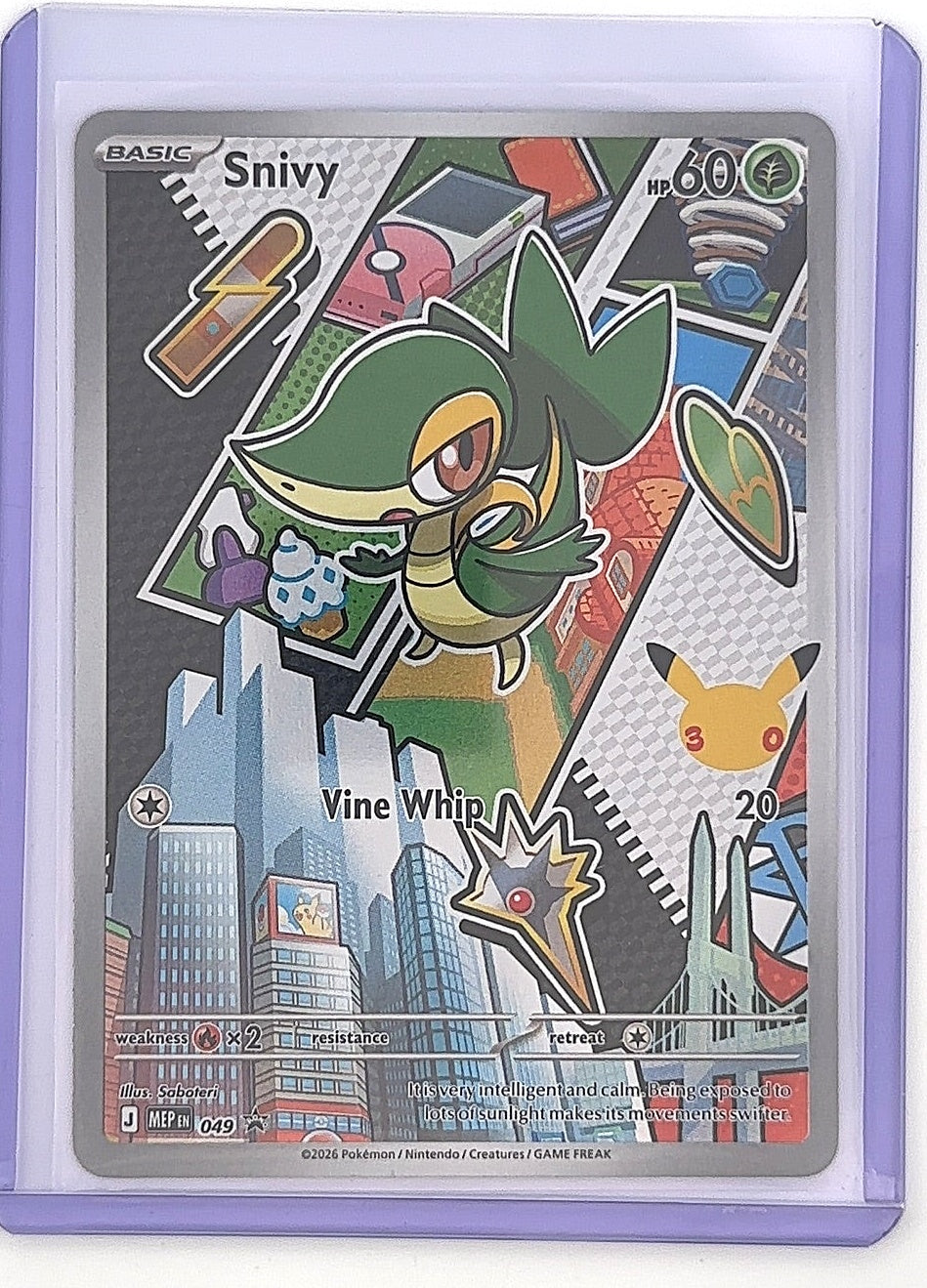 Snivy - 049 #049 — front