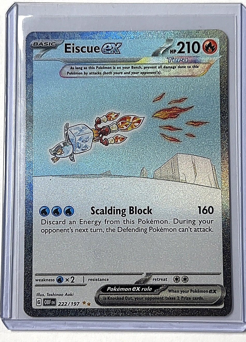 Eiscue ex - 222/197 #222/197 — front