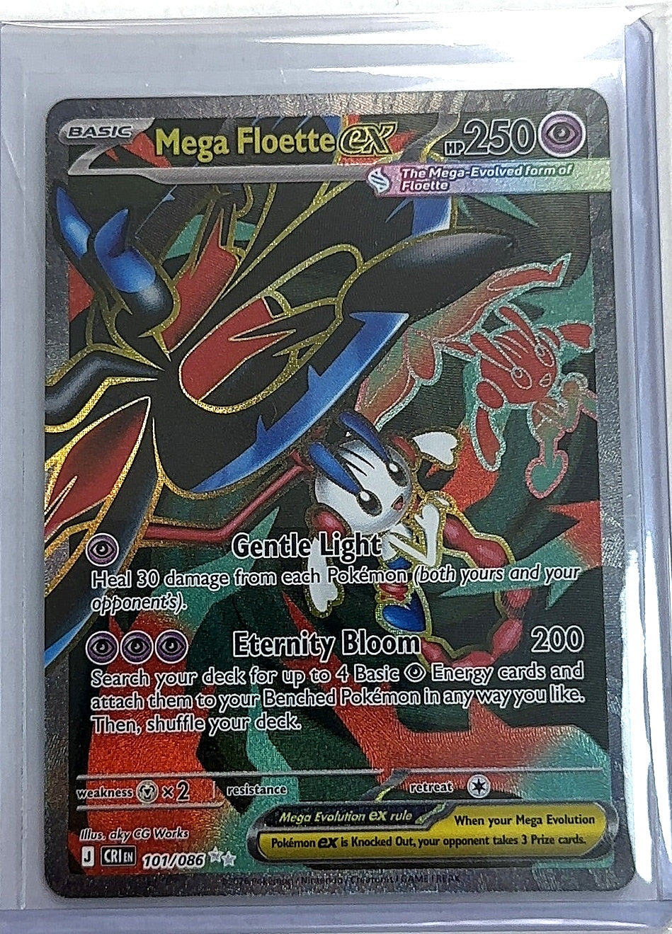 Mega Floette ex - 101/086 #101/086 — front