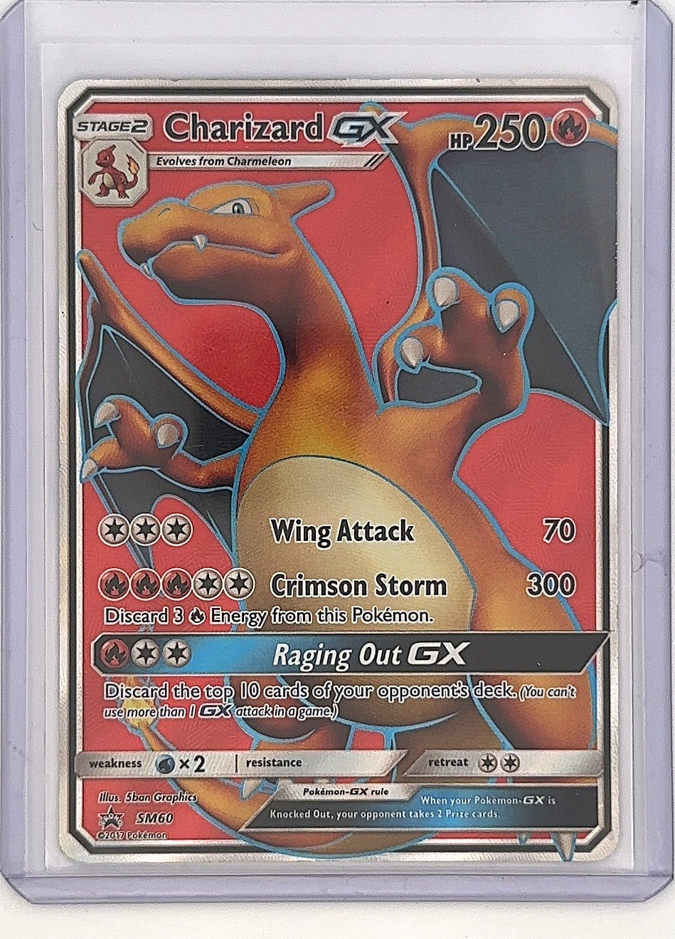 Charizard GX - SM60 #SM60 — front