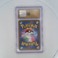 Mega Kangaskhan ex - 089/063 #089/063 CGC PRISTINE 10 — back